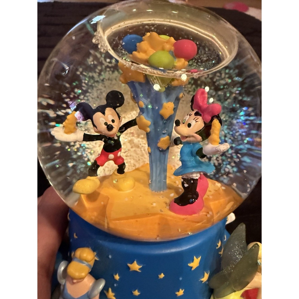 Walt Disney 100th Anniversary Snow Globe‎ Sale - Damaged! - See Pics!